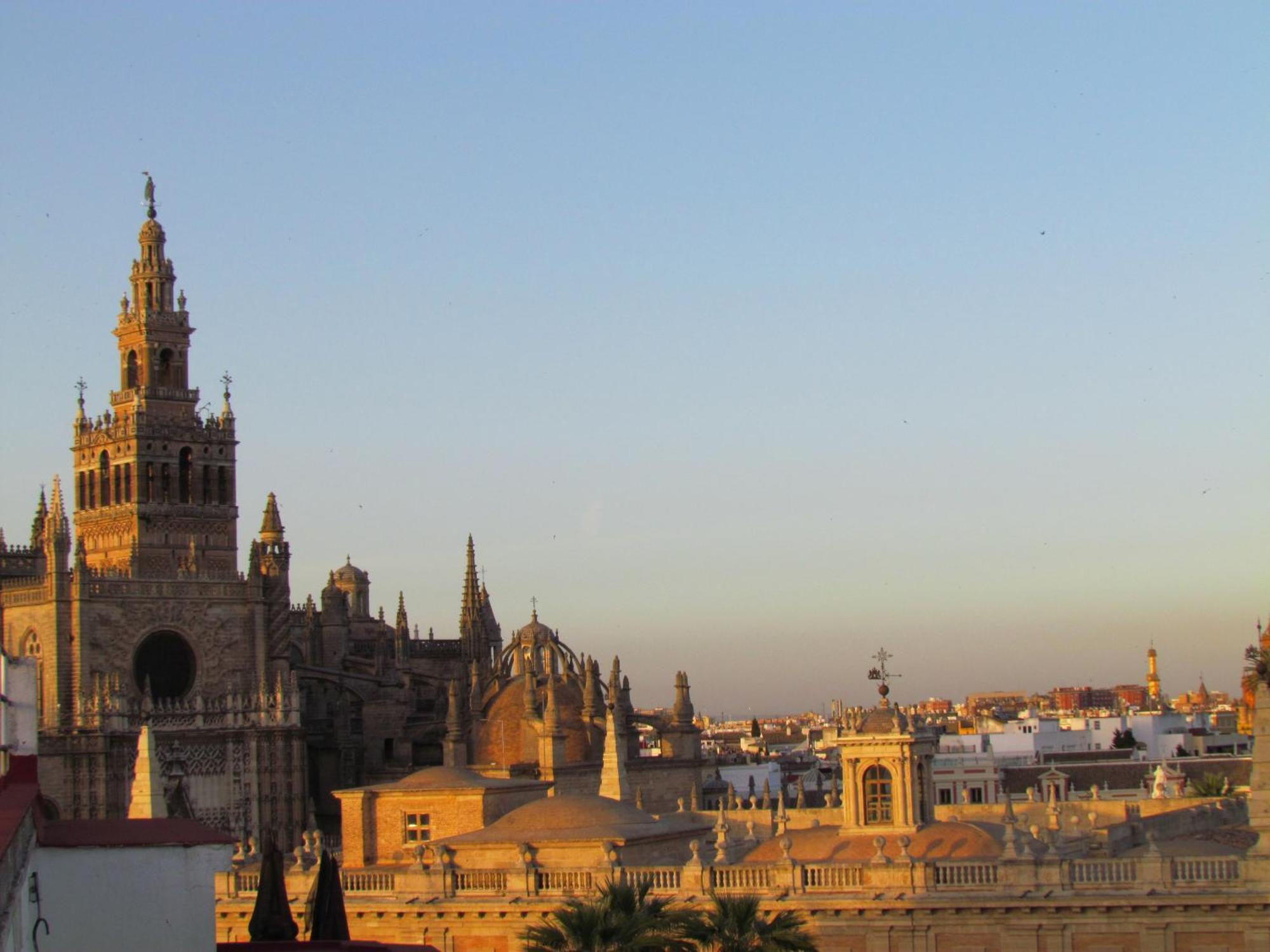 Apartamentos Edificio Constitucion Sevilla Bagian luar foto